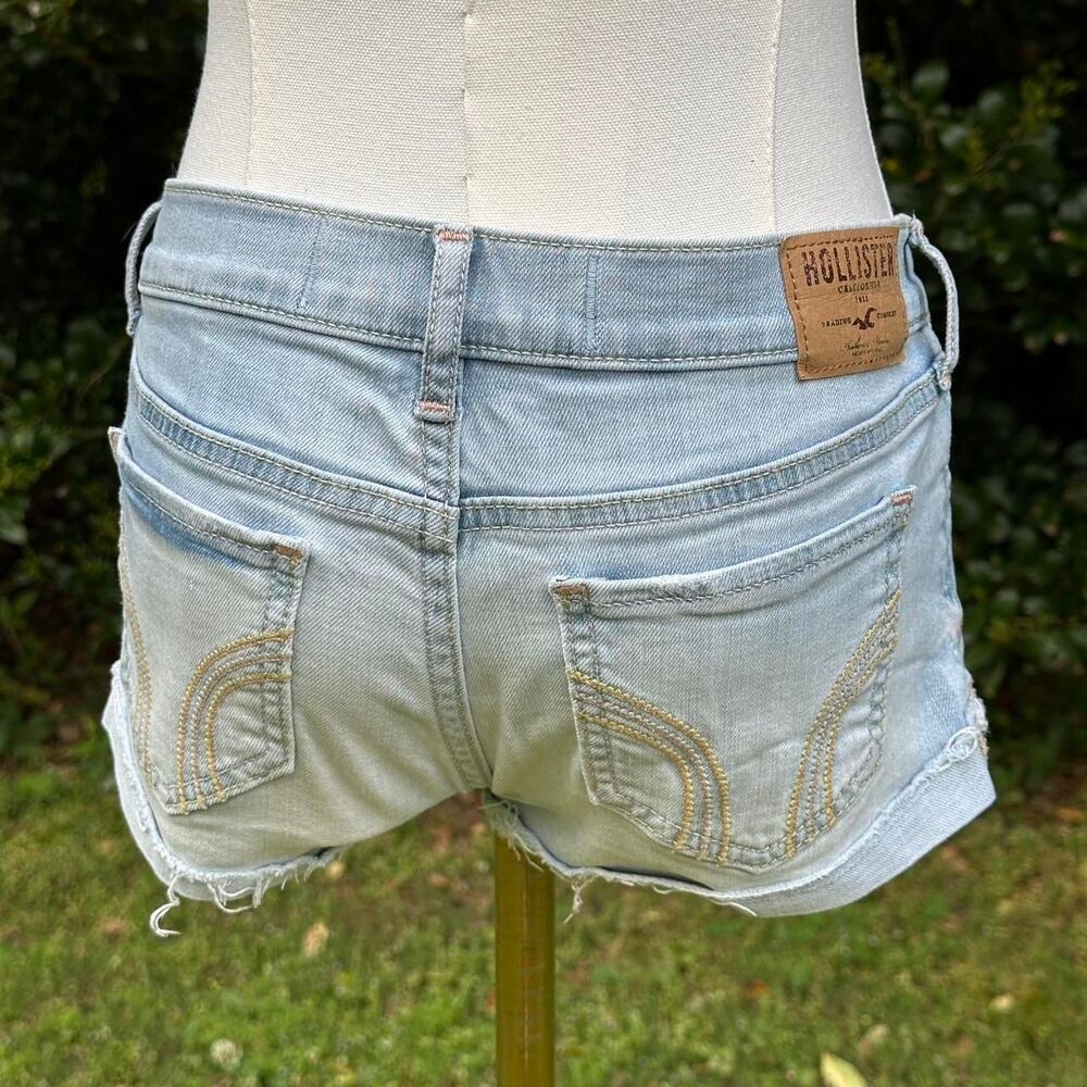 Hollister Denim Jean Shorts Bella Swan HTF Y2K Vintage 2000